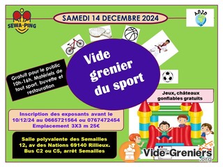 Photo de l'événement Vide-greniers du sport