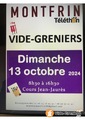 Photo Vide greniers du telethon à Montfrin