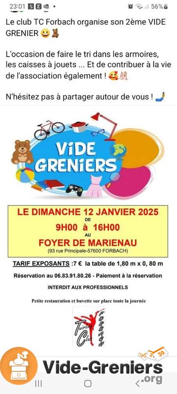 vide greniers du twirling club