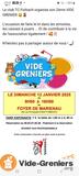 vide greniers du twirling club