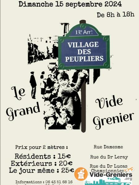 Vide-greniers du Village des Peupliers