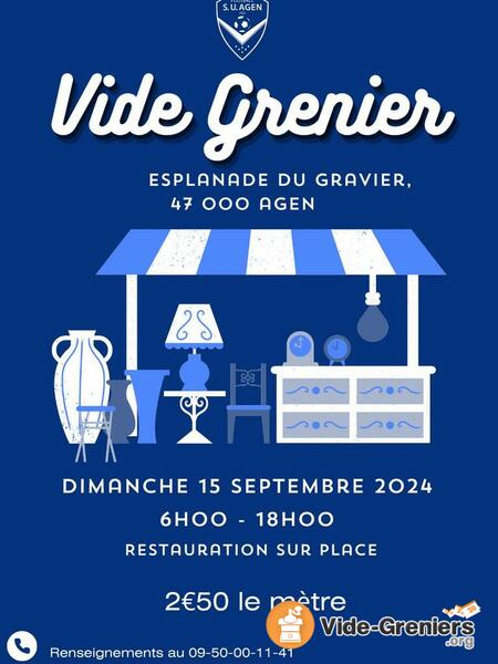 Vide-greniers esplanade du Gravier