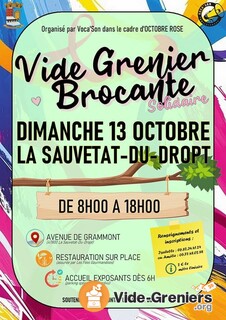 Vide-greniers et Brocante d'Octobre Rose