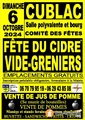 Vide-greniers et fête du cidre