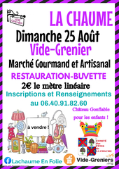 Photo de l'événement Vide-Greniers et Marché Gourmand et Artisanal à La Chaume