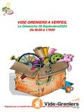 Photo Vide-greniers exclusivement pour les particuliers à Verfeil