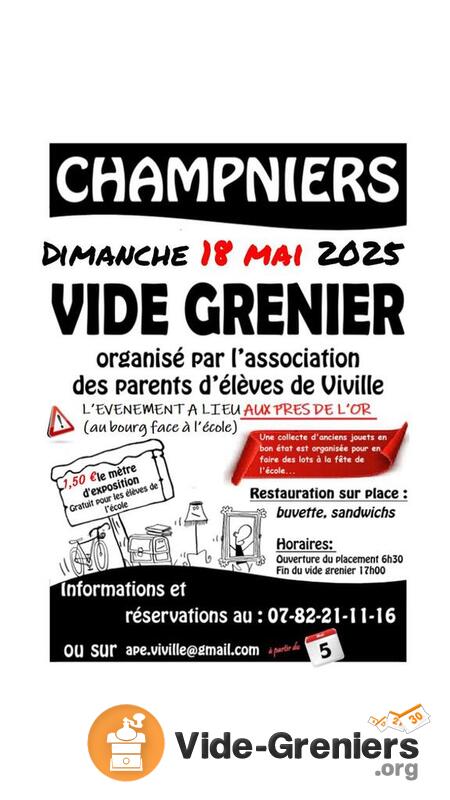 Vide-greniers de l'APE de Viville