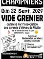 Photo Vide-greniers de l'APE de Viville à Champniers