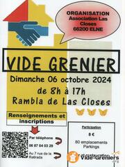 Photo de l'événement Vide-greniers de l'association las Closes