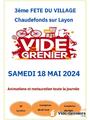 Photo Vide Greniers à la fête du village à Chaudefonds-sur-Layon