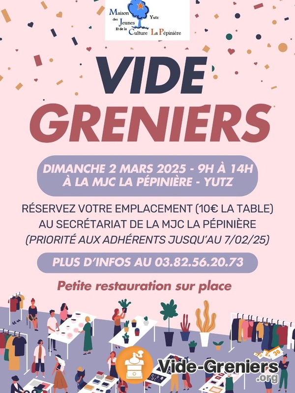 Vide greniers à la MJC de Yutz