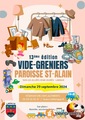 Vide-greniers organisé par la paroisse