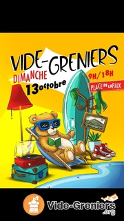 vide-greniers place de la Paix à Suresnes