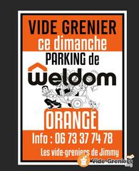 Vide-greniers Weldom Orange