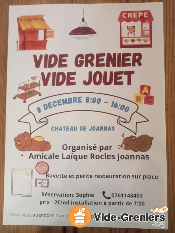 Vide-jouet et vide-grenier