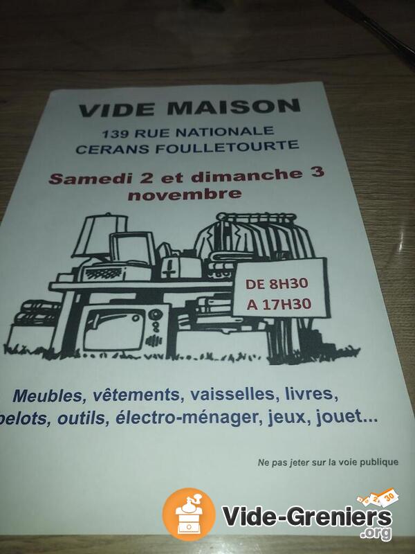 Vide maison