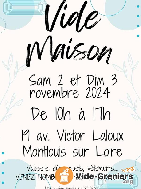 Vide maison