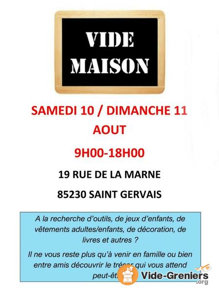 Vide maison