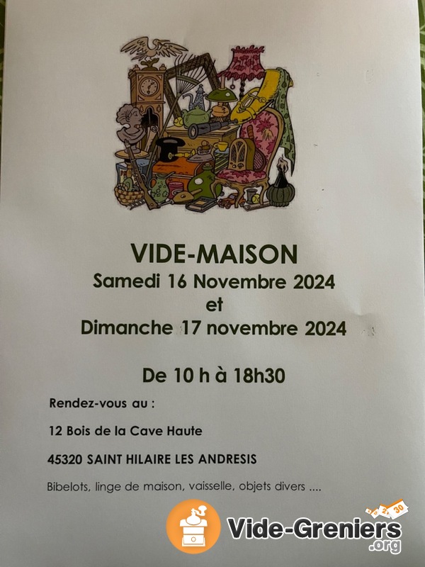 Vide maison