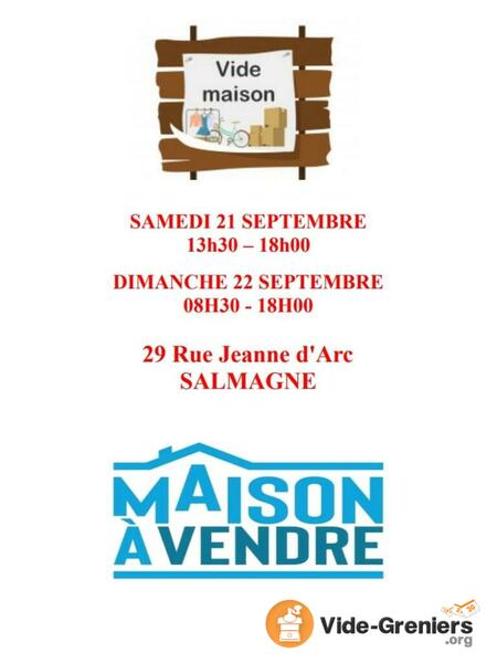 Vide maison vide garage