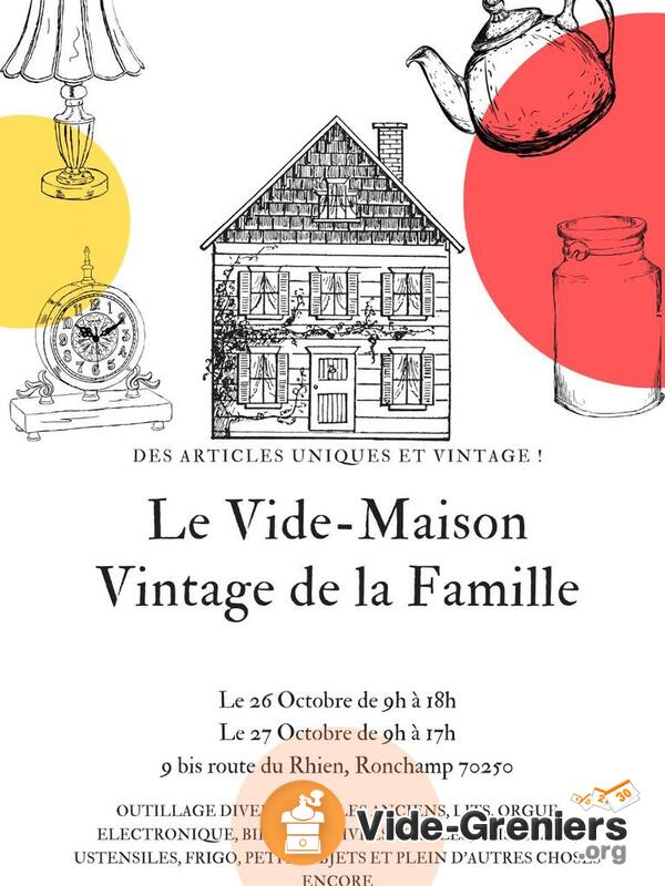 VIDE-MAISON Vintage de la famille