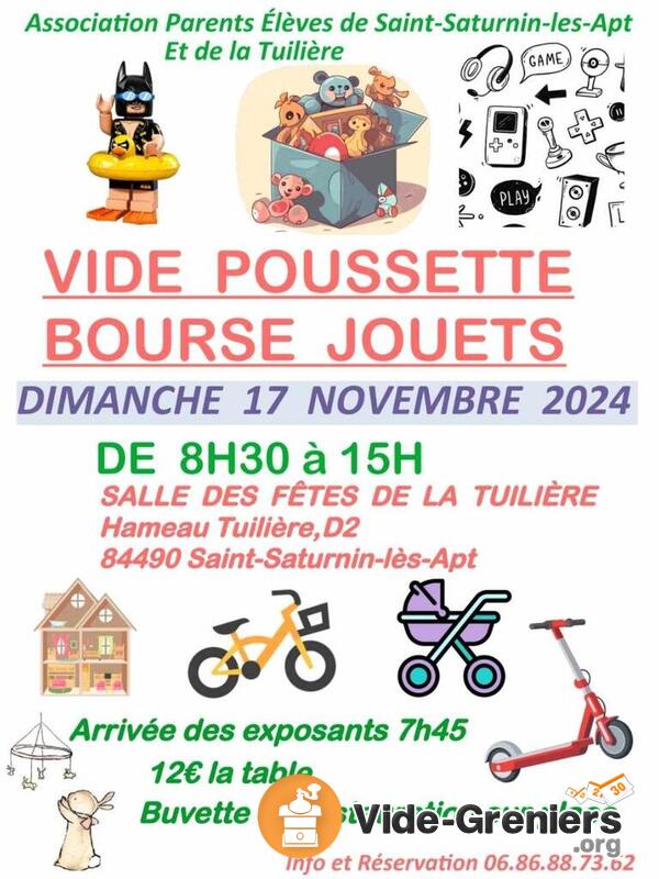 Vide poussette BOURSE JOUETS