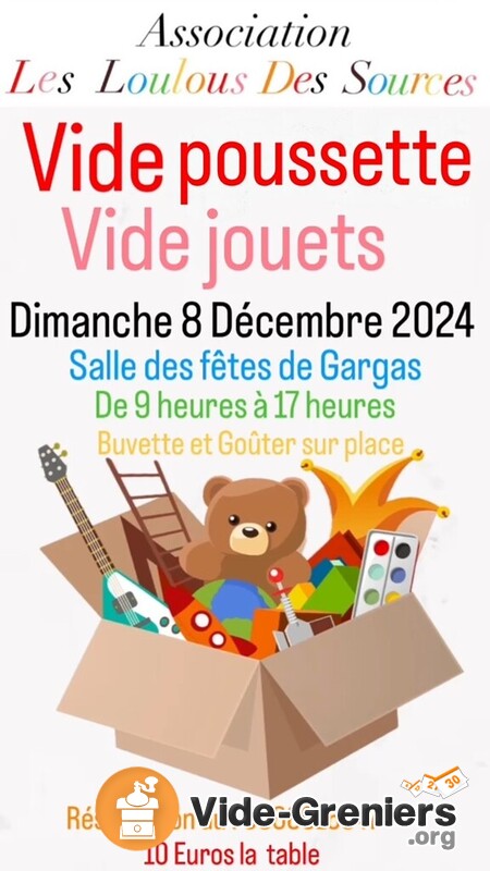 Vide Poussette - Vide Jouets