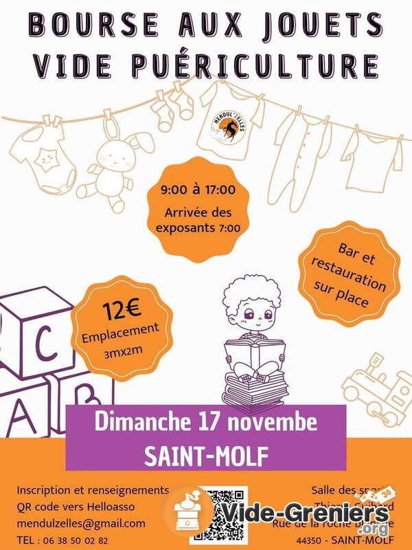 Vide puériculture-bourse aux jouets et vêtements enfants