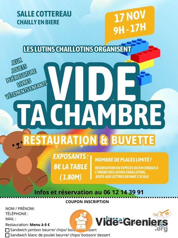 Vide ta chambre