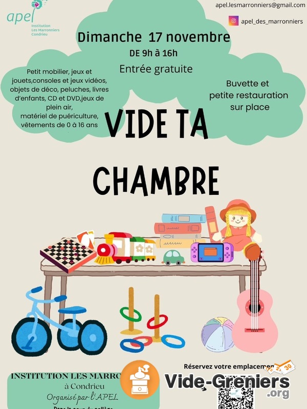 Vide ta chambre