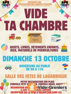 Vide ta chambre Ape Lagarrigue