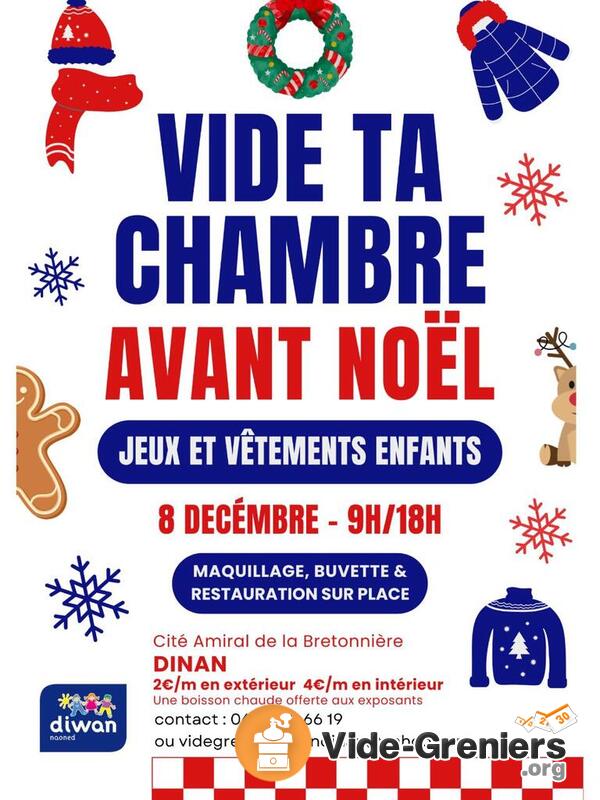 Vide ta chambre (avant Noël)