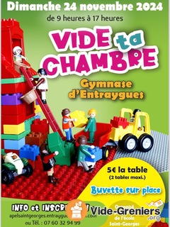 Photo de l'événement Vide ta chambre ( jouets , vêtements , puériculture )