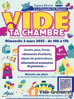 Photo de l'événement Vide Ta Chambre (vêtements, jouets, jeux, puériculture)