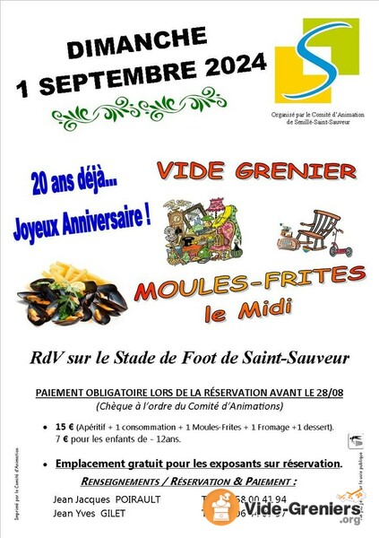 Vides Greniers - Moules Frites