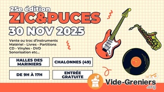 Photo de l'événement Zik et Puces 25eme Vente, échange de tout sur la musique